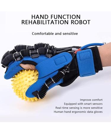 Disability Aids Rehabilitation Equipment Hemiplegia Finger Rehabilitation Trainer Robot Gloves for Stroke Hemiplegia Hand Function Recovery Left-M - Buy Online on GoSupps.com