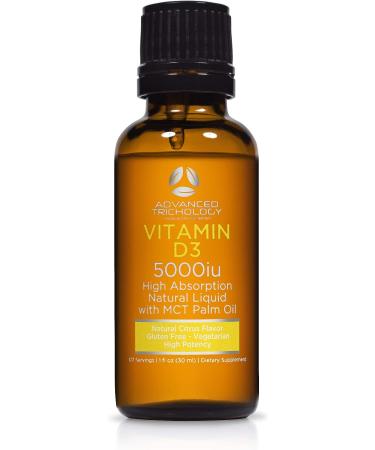 Vegetarian Liquid Vitamin D3 5000 IU - High Absorption Formula - 6 Month Supply - Gluten-Free - 365 VIT D - Buy Online on GoSupps.com