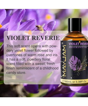 MAYJAM 100ML Violet Reverie and Baby Powder Fragrance Oils Essential Oils - Buy Online on GoSupps.com