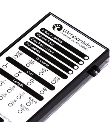 L Curl Silk Eyelash Extensions | 0.07mm Thickness | Mixed Lengths 8-14mm | International Shipping - Buy Online on GoSupps.com