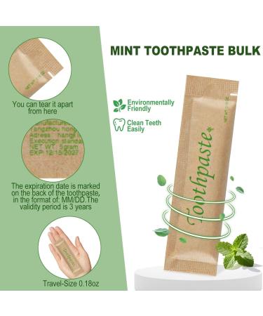 0.18oz Small Toothpaste Travel Size Bulk Mini Toothpaste Travel for Hotel Camping Gym Office School Homeless30 1 Ounce (Pack of 30) - Buy Online on GoSupps.com