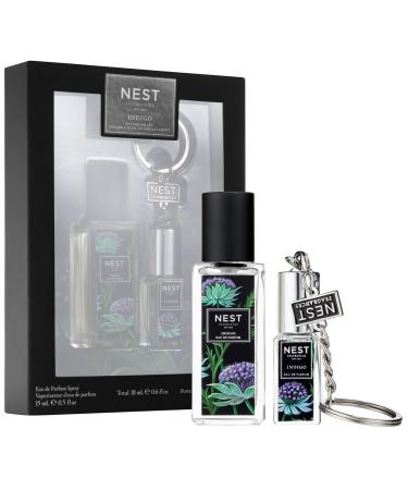 Nest Fragrances Indigo On The Go Mini Gift Set - Eau De Parfum Spray + Rollerball Keychain