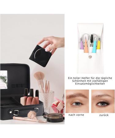 KHIRY Tweezers Set 6-Piece Precision Tweezers Set Stainless Tweezers Eyebrow Plucking for Face Care for Plucking Eyebrows - Buy Online on GoSupps.com