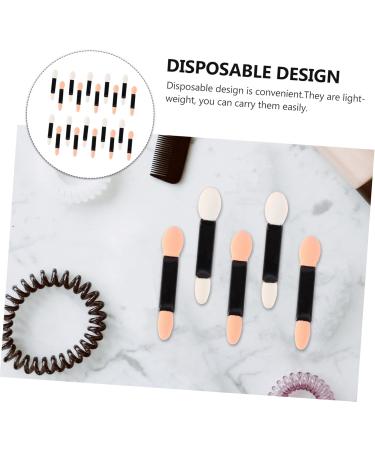VINTORKY 20pcs Women Eyeshadow Brush Professional Double- End Eyeshadow Brushes Eye Shadow Sponge Applicator - Buy Online on GoSupps.com