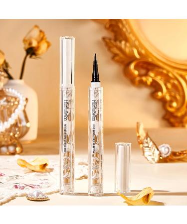 Liquid Eyeliner | Long-Lasting Liquid Waterproof Silkworm | Smudgeproof Eye Makeup Tool for Dating Night Out and Daily Use Pochy - Buy Online on GoSupps.com