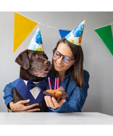 Liebeedd Adjustable Tuxedo Bandana for Dogs | Formal Wedding & Birthday Outfit | Stylish Pet Accessories | International Shipping - Buy Online on GoSupps.com