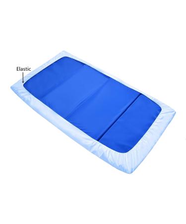 American Baby Company Microfiber Day Care Nap Mat Sheet - Blue - 24 x 48 x 4 - Boys and Girls - 1 Pack - Buy Online on GoSupps.com