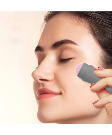 Jade Face Roller Puffiness Reducing Roller Facial Roller Skincare Roller Cat Claw Facial Skin Massager Roller Jade Stone Skin Care Tool Relaxing Jade Roller for Skin Gray - Buy Online on GoSupps.com