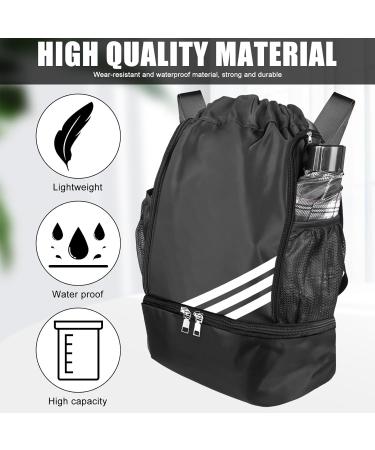ACBOOR Gym Bag | Large Capacity Waterproof Sports Backpack with Cord & Zipper | Fashionable & Adjustable Design for Women & Kids - Buy Online on GoSupps.com