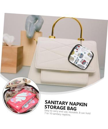 FOMIYES Womens Wallets 4pcs Aunt's Towel Storage Bag Tampon Holder Travel Toiletry Bag - Buy Online on GoSupps.com