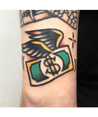 CARGEN Old School Temporary Tattoo - Cool Classic Stickers for Men & Women | American Traditional Design - Ideal for Parties - Buy Online on GoSupps.com
