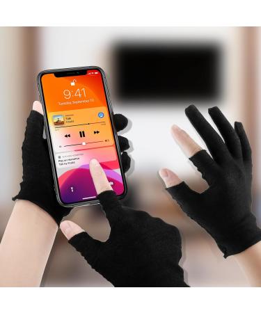Sibba Cotton Touchscreen Gloves - Moisturizing Overnight Repair for Eczema & Dry Skin | Hand Spa Treatment for Soft Hands - Buy Online on GoSupps.com