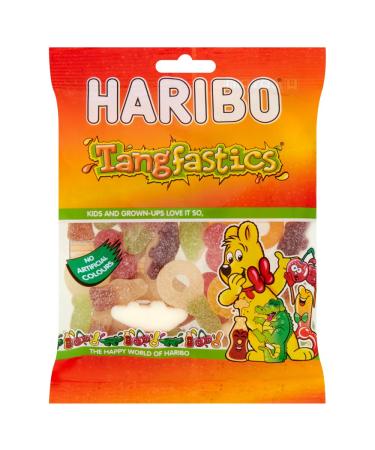 HARIBO Haribo Tangfastics 140g Candy Bags (Pack of 3)
