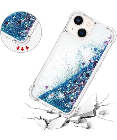 Tivenfezk Nadoli Glitzer Treisand Shell for iPhone 15 Plus | Shockproof Transparent TPU Bumper Case | International Shipping Available - Buy Online on GoSupps.com
