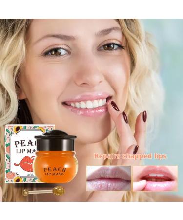  Tsuchiya Lip Mask | Honey/Peach Lip Masks for Dry Lips Lip Balms and Moisturizers Scrubs and Moisturizers to Repair Hydrate and Tsuchiya - Buy Online on GoSupps.com