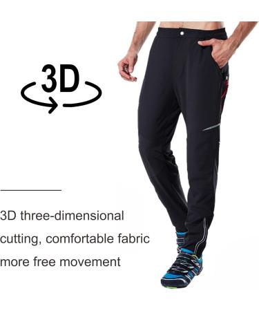 Ynport Creefreak Athletic Cycling Pants | Breathable MTB Sports Pants for Outdoor Training - Black XL - Buy Online on GoSupps.com