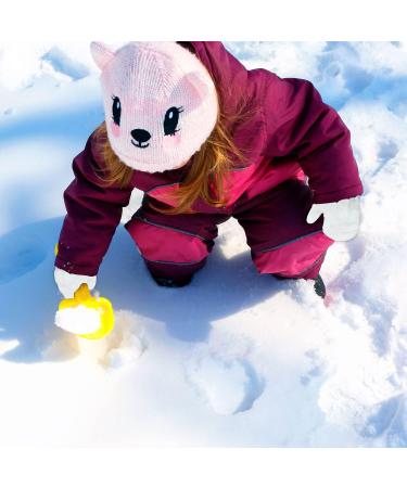ALLY-MAGIC Toddler Knitted Mittens | Winter Warm Stretch Gloves for Babies | Soft & Cozy White Baby Mittens - Buy Online on GoSupps.com