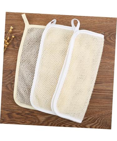 Beaupretty 6pcs Dual-sided Bath Loofah & Exfoliating Scrub Towels - Exfoliate & Massage for Body & Face - Buy Online on GoSupps.com