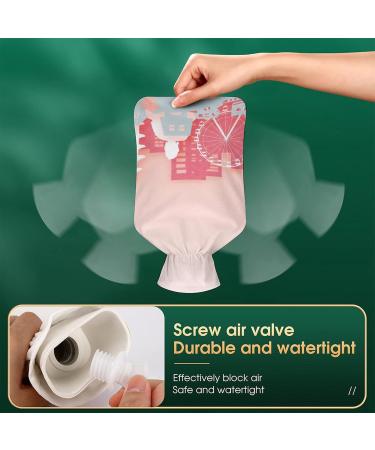 Japanese Autumn Landscape Heat Bottle - Rubber Hot Water Sac for Pain Relief Cramps & Foot Warmers - Ideal for Hot & Cold Therapy - Buy Online on GoSupps.com