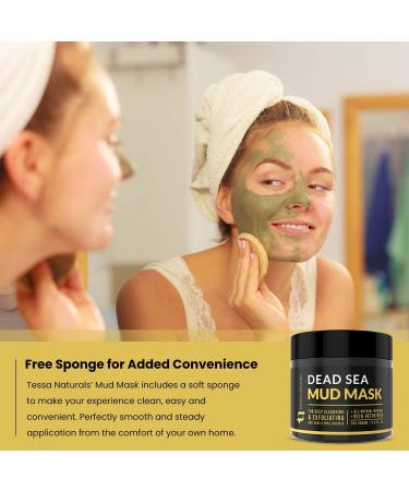 Dead Sea Mud Mask with Collagen - Reduces Blackheads, Acne & Oily Skin - Natural Anti-Aging Formula for Face & Body - Men & Women - Buy Online on GoSupps.com