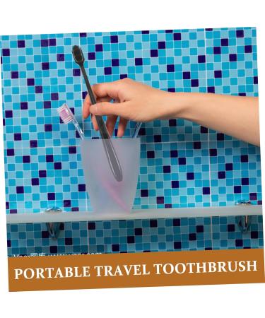 Minkissy 8-Piece Soft Toothbrush Set - Travel Toothbrush for Adults & Children with Soft Bristles - Perfect for On-the-Go Oral Care - Buy Online on GoSupps.com