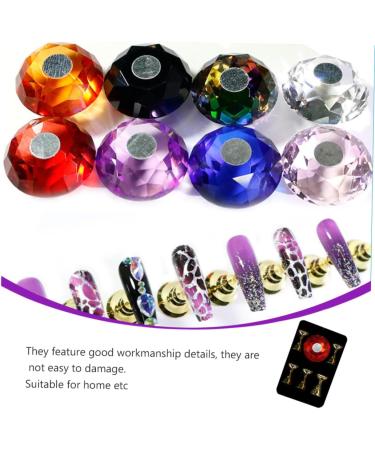 Ipetboom 1 Set Nail Art Display Stand Practice Seat Nail Display Nail Tip Display Stand Nail Tip Holder Nail Art Stand Nail Practice Stand Nail Tips Stand Manicure Base Product - Buy Online on GoSupps.com