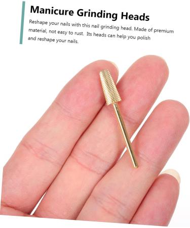 Beavorty nail polisher Nail Drill Bit professional nail bit manicure supplies nail drill head nail drill tool nail file head nails cuticle drill bit nail tool major plastic Manicure tools - Buy Online on GoSupps.com