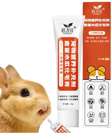 Dubbulon Hairball Remedy For Cats Hair Balls Control Cat Food Hairball Cat Supplies For Indoor Cats Hair Balls Control For Cats Hamster Rabbit Guinea Pig 60g - Buy Online on GoSupps.com