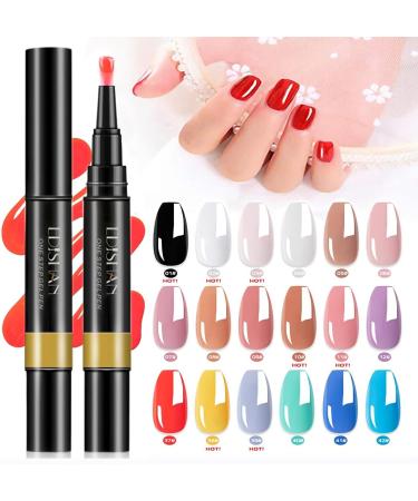 Uhat 3-in-1 Gel Nail Polish Pen 11# - No Base or Top Coat Needed - Buy Online on GoSupps.com