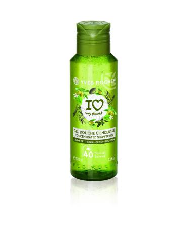 Yves Rocher Les Plaisirs Nature Concentrated Shower Gel - Olive Petitgrain  100 ml./3.3 fl.oz.