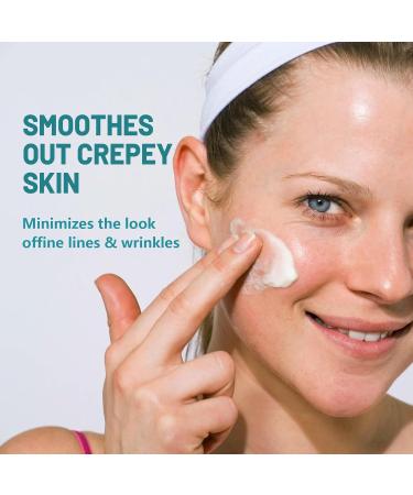 LBXX NEW Crepes skin cream for aging skin Crepes Skin Repair Treatment Firming Cream with Hyaluronic Acid & Shea Butter to Deeply Moisturize & Tighten Wrinkly Dry - Buy Online on GoSupps.com