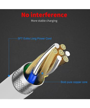 MEROM USB Charger Cord for Finishing Touch Flawless Legs - Replacement Power Cable for Women's Hair Remover and Electric Razor - Buy Online on GoSupps.com