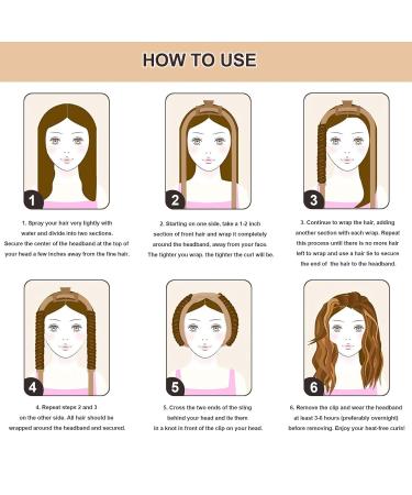 New Heatless Curly Winder - DIY Hair Curler for Medium to Long Hair | Overnight Wave Designer Set - Buy Online on GoSupps.com