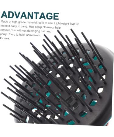 Collbath Shampoo Kamm Scalp Massager | Travel Compact Scalp Brush | Durable Scalp Peeling Accessory | Hotel & Home Use | Green 9x8cm - Buy Online on GoSupps.com