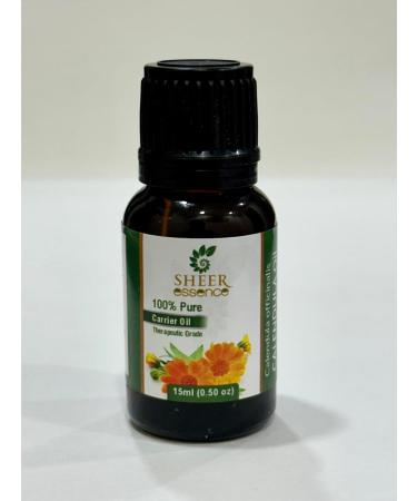 Buy 100% Pure Calendula Oil 15 ML | Natural Therapeutic Grade Pot Marigold Carrier Oil - International Shipping Available - Buy Online on GoSupps.com