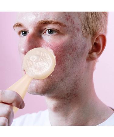 POPETPOP Silicone Face Brush Household Face Brush Home Accessory Multi-Function Facial Brush Pore Cleansing Brush Washing Face Brush Face Accessory Accessories Silica Gel White Manual - Buy Online on GoSupps.com