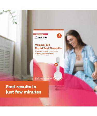 Vaginal pH Test Kit (2 Pack) - Easy-to-Use Discreet Design for Accurate Bacterial Vaginosis Testing | International Shipping - Buy Online on GoSupps.com