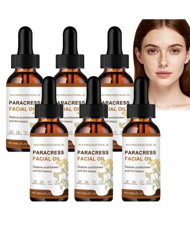 WRANBAO Parakresse facial oil antiaging facial oil for wrinkle reduction against dark spots for all skin types moisturizer for dry skin for relieving dness 60 ml 6 6 pieces
