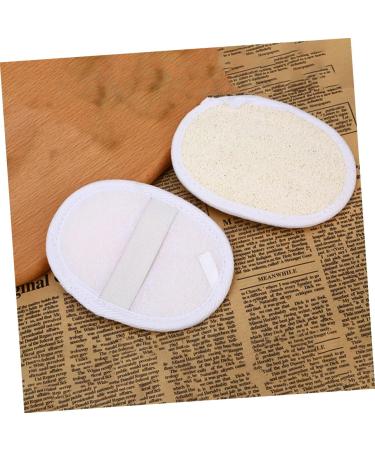 10 Pcs Natural Loofah Bath Sponge Set - Exfoliating Body Scrubber for Shower & Spa - Buy Online on GoSupps.com