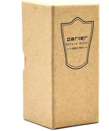 Parker Safety Razor Synthetic Bristle Shaving Brush with Blue Wooden Handle & Stand - Premium Shaving Brush for Men | International Shipping Available - Buy Online on GoSupps.com