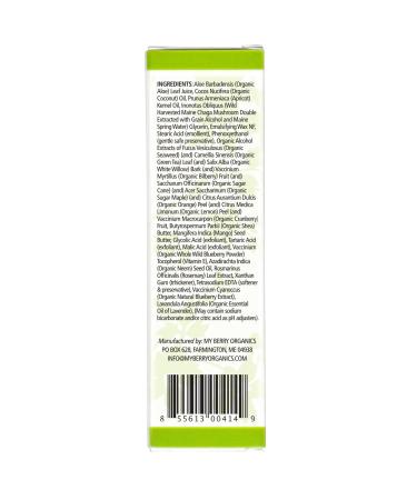 Wild Blueberry & Chaga Face Cream | Boost Skin Health with Natural Ingredients - International Shipping - Buy Online on GoSupps.com