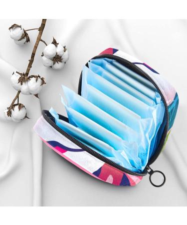 Buy Pink Unicorn Women's Binding-Up Bag | Stylish Tampon Storage with Zip Pockets | Multi-Functional Menstrual Bag - Buy Online on GoSupps.com