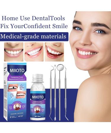 Buy Temporary Tooth Repair Kit | Dental Adhesive Set & Formable False Teeth for Quick Fixes - Buy Online on GoSupps.com