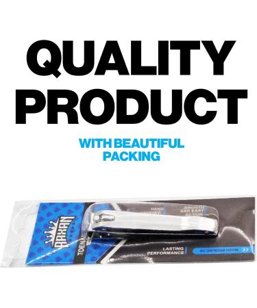 Nail Cutter - Professional Stainless Steel Clippers for Clean and Neat Nail Trimming - Ergonomic Design for Easy Grip - Suitable for Men Women and Children - Essential Nail Care Tool" (Classic) - Buy Online on GoSupps.com
