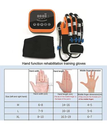 Rehabilitation Gloves Finger Orthoses Hand Strengthener Finger Orthosis with LCD Touch Screen/Timing/Training Intensity Left-L Left Large - Buy Online on GoSupps.com