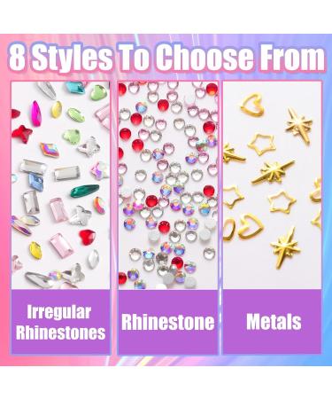 LFLIFENG Tooth Gems - 8 Styles for Party & Festival Makeup | Tooth Diamond Jewel Set - Buy Online on GoSupps.com