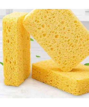 40pcs Kitchen Cleaning Sponge Natural Pulp Cotton Dishwashing Sponges Cleaner for Kitchen Bathroom Cleaning Tools Sponge Wipes for Kitchen - Buy Online on GoSupps.com