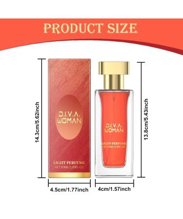 VEFSU 50ml Perfume For Women Perfume Fragrances Flower Extract Orange Flower Oil Fruit Oil Gift Set For Her Fresh Spray (Watermelon Red One Size) 1 Fl Oz (Pack of 1) Watermelon Red - Buy Online on GoSupps.com