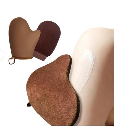 Ultra Soft Tanning Mitt with Thumb - Best Self Tanner Glove for Easy Application - Perfect for Beach & Poolside - Rose Red - Buy Online on GoSupps.com