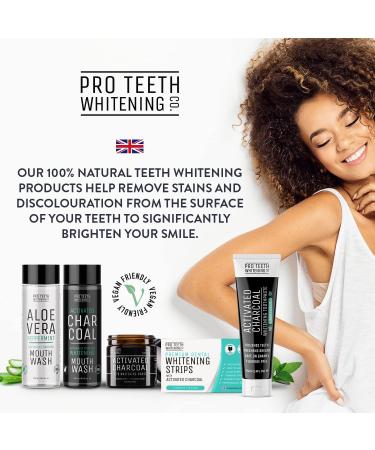 Fluoride-Free Activated Carbon Toothpaste - Mint Taste for Natural Teeth Whitening | Pro Teeth Whitening Co. - Buy Online on GoSupps.com